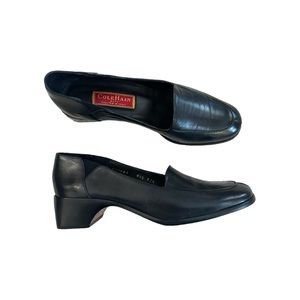 Cole Haan Lana Black Italian Leather Loafers